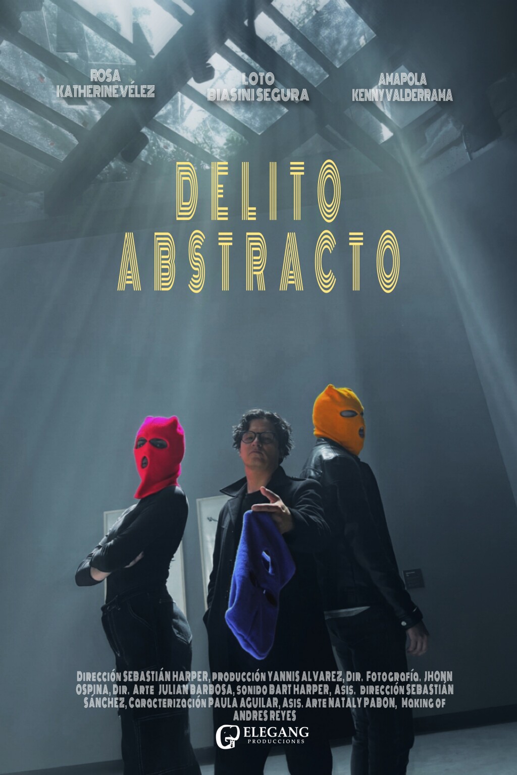 Filmposter for DELITO ABSTRACTO